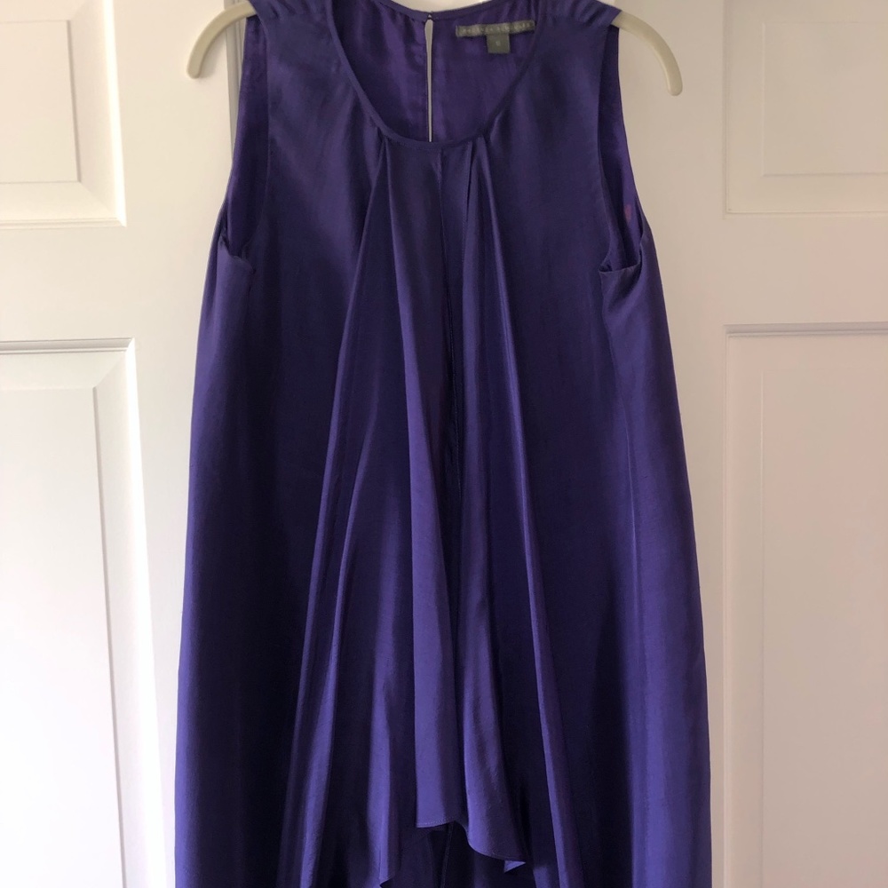 Proenza Schouler Silk Purple Dress (Size 10)